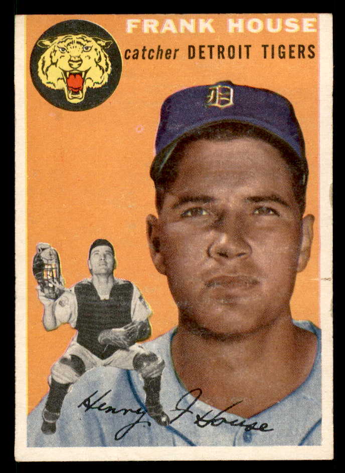 1954 Topps Baseball #163 Frank House Tigers EX-MT 557095
