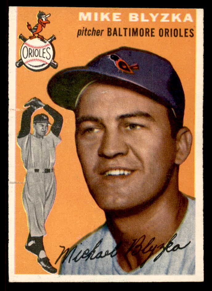1954 Topps Baseball #152 Mike Blyzka Orioles EX-MT 557100