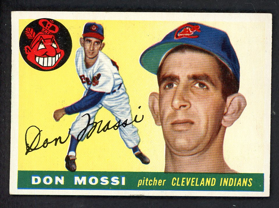 1955 Topps Baseball #085 Don Mossi Indians EX-MT 557102