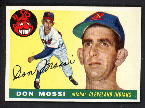 1955 Topps Baseball #085 Don Mossi Indians EX-MT 557102