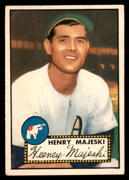1952 Topps Baseball #112 Hank Majeski A's VG-EX 557107