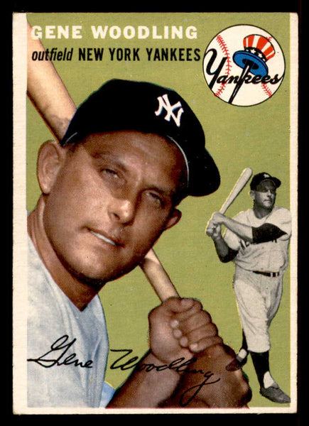 1954 Topps Baseball #101 Gene Woodling Yankees EX-MT 557128