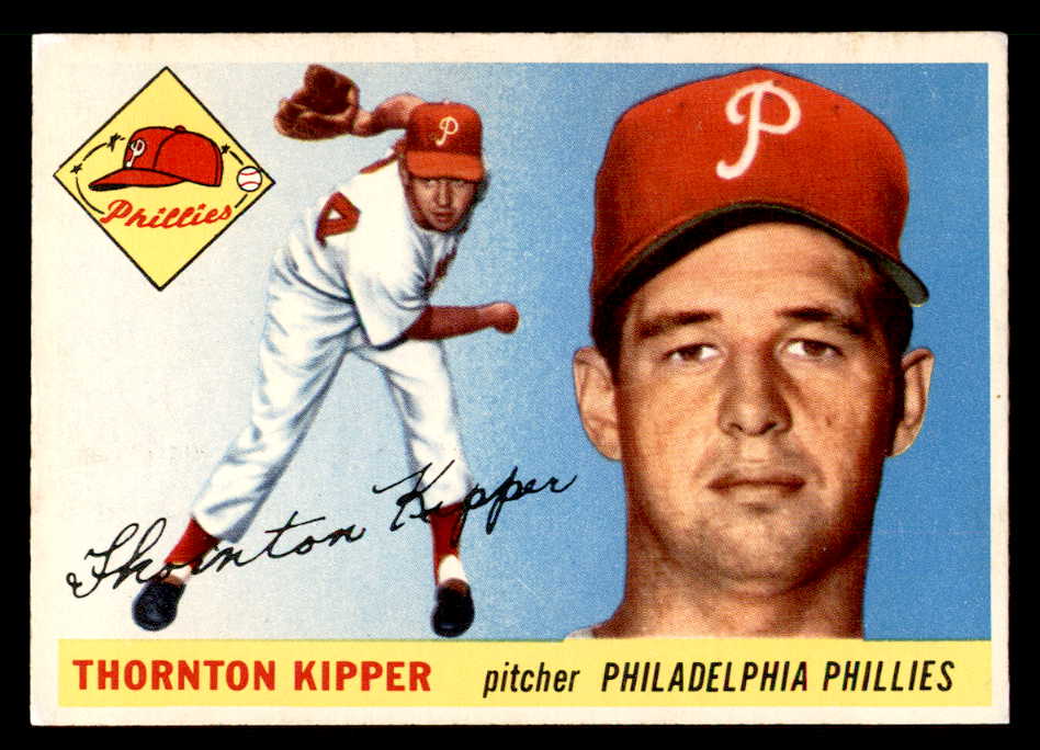 1955 Topps Baseball #062 Thornton Kipper Phillies EX-MT 557147