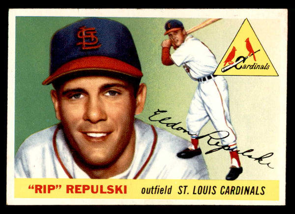 1955 Topps Baseball #055 Rip Repulski Cardinals EX-MT 557149