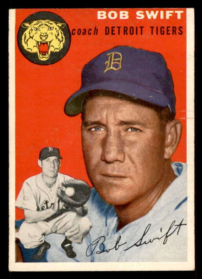 1954 Topps Baseball #065 Bob Swift Tigers EX-MT 557165