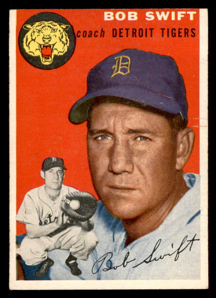 1954 Topps Baseball #065 Bob Swift Tigers EX-MT 557165