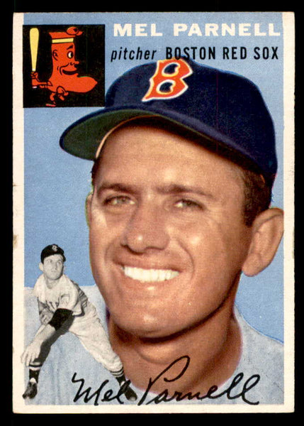 1954 Topps Baseball #040 Mel Parnell Red Sox EX-MT 557176