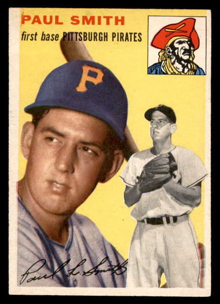1954 Topps Baseball #011 Paul Smith Pirates EX-MT 557180