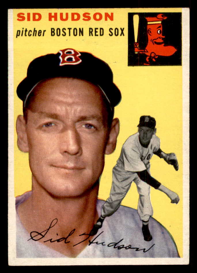 1954 Topps Baseball #093 Sid Hudson Red Sox EX-MT 557188