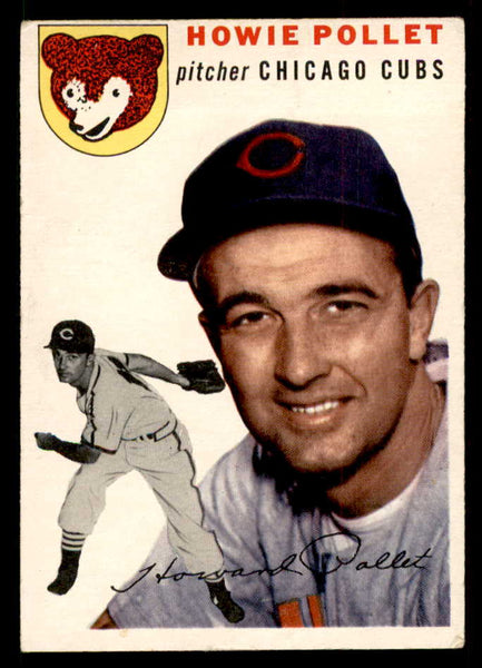 1954 Topps Baseball #089 Howie Pollet Cubs EX-MT 557190