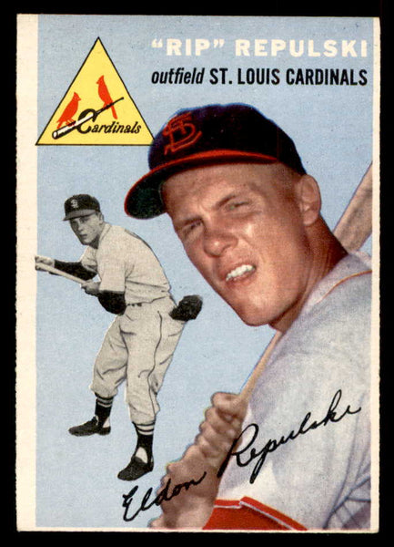 1954 Topps Baseball #115 Rip Repulski Cardinals EX-MT 557202