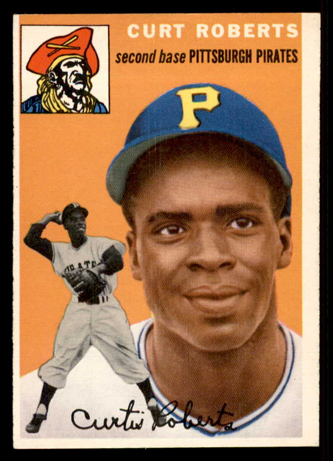 1954 Topps Baseball #242 Curt Roberts Pirates EX-MT 557205