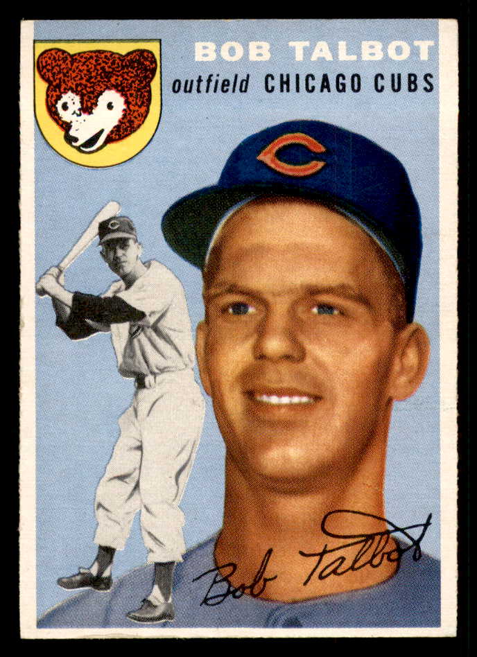 1954 Topps Baseball #229 Bob Talbot Cubs EX-MT 557211