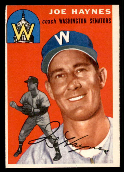 1954 Topps Baseball #223 Joe Haynes Senators EX-MT 557215