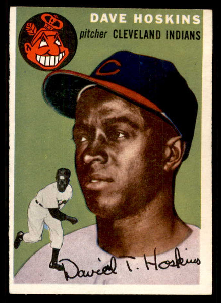 1954 Topps Baseball #081 Dave Hoskins Indians EX-MT 557224