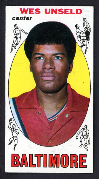 1969 Topps Basketball #056 Wes Unseld Bullets VG-EX 557235