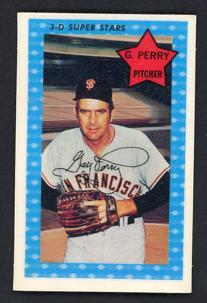 1971 Kelloggs Baseball #006 Gaylord Perry Giants NR-MT 557245