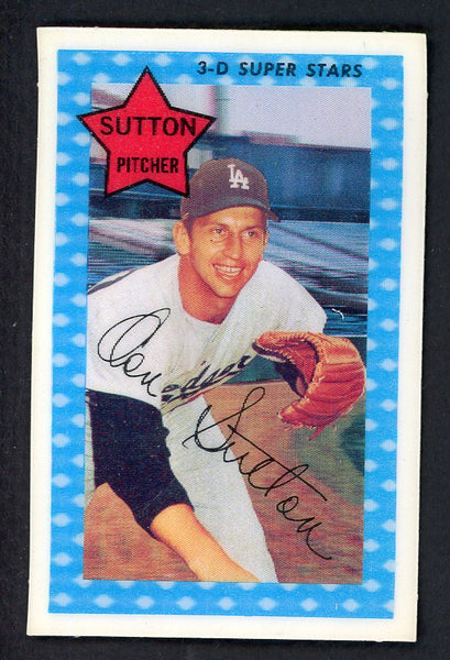 1971 Kelloggs Baseball #031 Don Sutton Dodgers NR-MT 557247