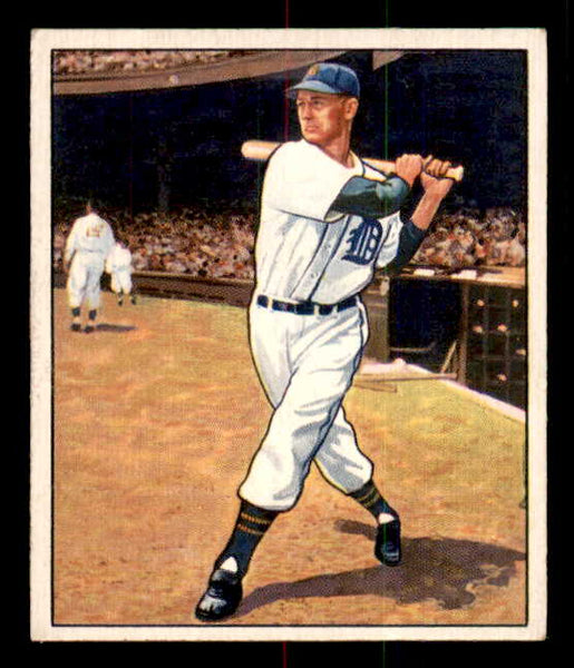 1950 Bowman Baseball #041 Hoot Evers Tigers EX+/EX-MT 557280