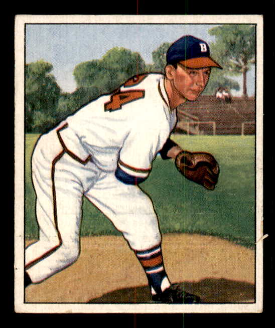 1950 Bowman Baseball #057 Vern Bickford Braves EX-MT 557293