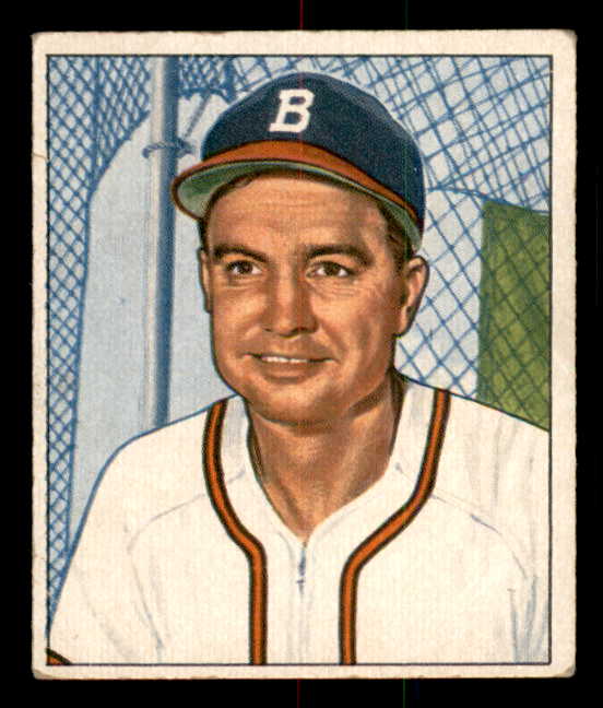 1950 Bowman Baseball #111 Walker Cooper Braves EX-MT 557306