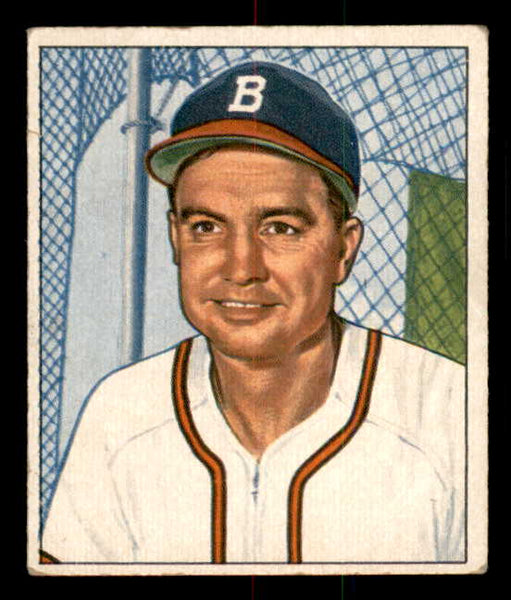 1950 Bowman Baseball #111 Walker Cooper Braves EX-MT 557306