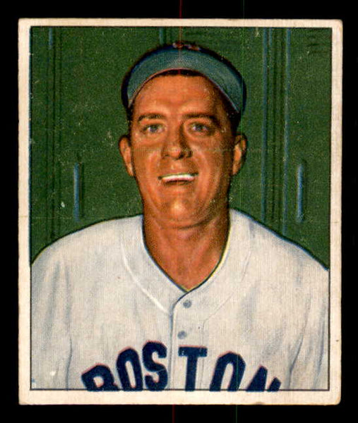 1950 Bowman Baseball #136 Warren Rosar Red Sox EX-MT 557316