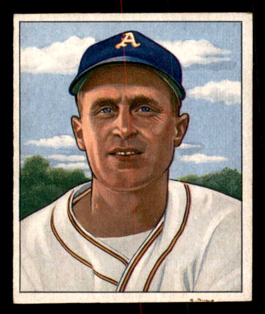 1950 Bowman Baseball #159 Joe Tipton A's EX-MT 557327