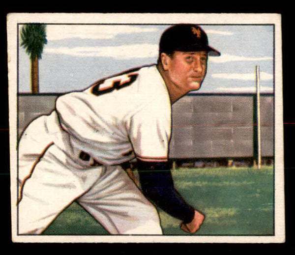 1950 Bowman Baseball #199 Jack Kramer Giants EX 557349