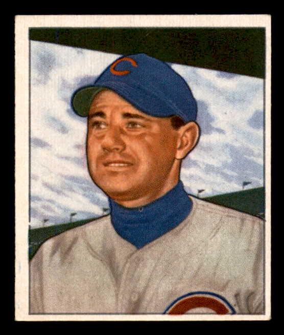1950 Bowman Baseball #230 Bill Serena Cubs EX-MT No Copyright 557366