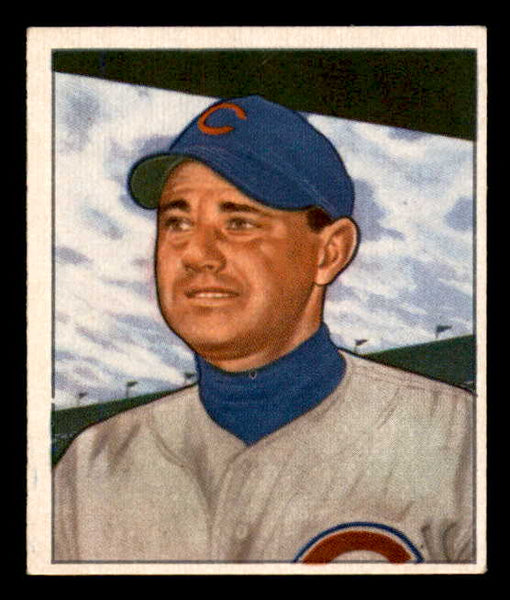 1950 Bowman Baseball #230 Bill Serena Cubs EX-MT No Copyright 557366