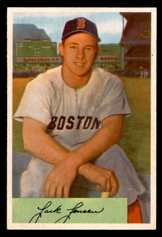 1954 Bowman Baseball #002 Jackie Jensen Red Sox EX-MT 557381