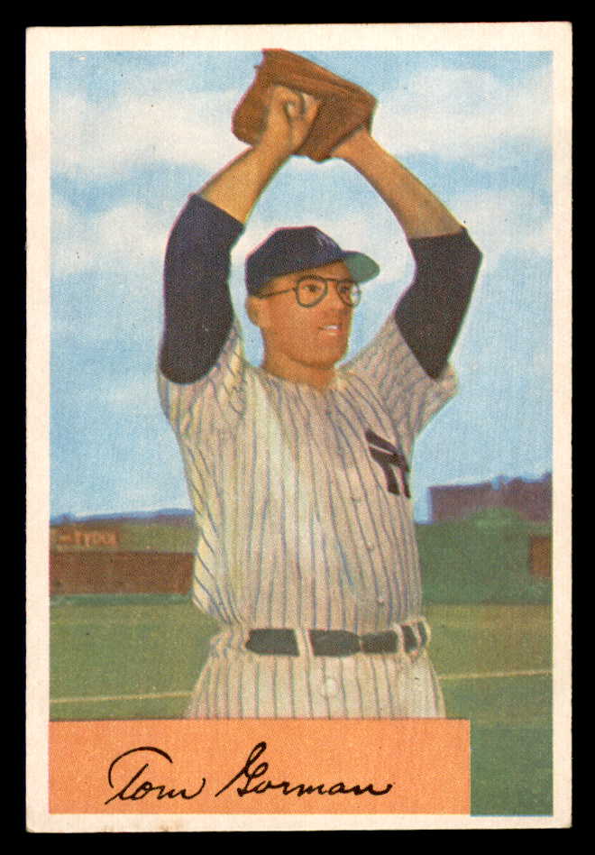 1954 Bowman Baseball #017 Tom Gorman Yankees EX-MT 557393