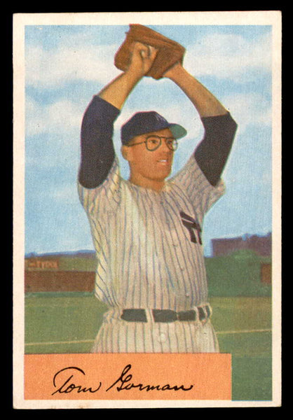 1954 Bowman Baseball #017 Tom Gorman Yankees EX-MT 557393