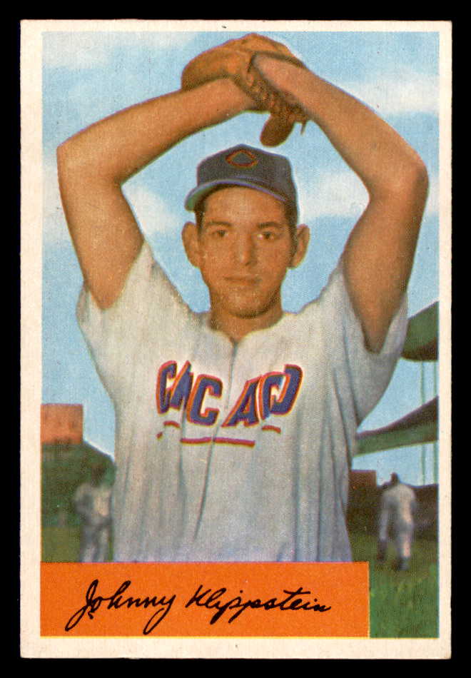 1954 Bowman Baseball #029 Johnny Klippstein Cubs EX-MT 557402