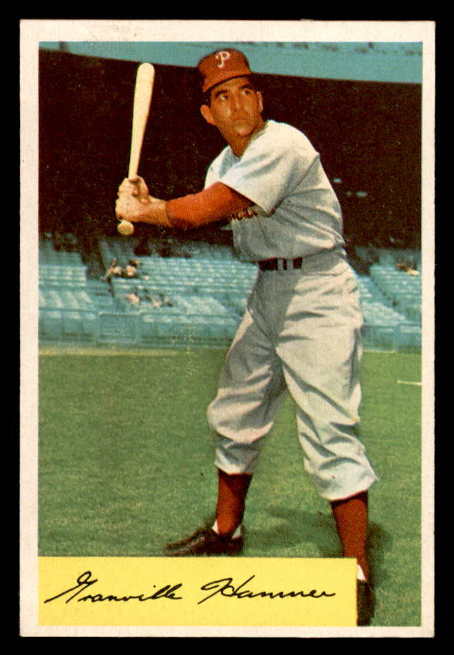 1954 Bowman Baseball #047 Granny Hamner Phillies EX-MT 557413