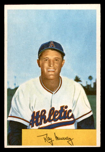 1954 Bowman Baseball #083 Ray Murray A's EX-MT 557437