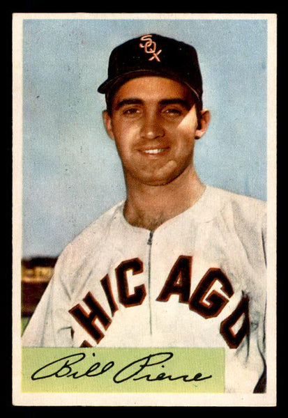 1954 Bowman Baseball #102 Billy Pierce White Sox EX-MT 557446