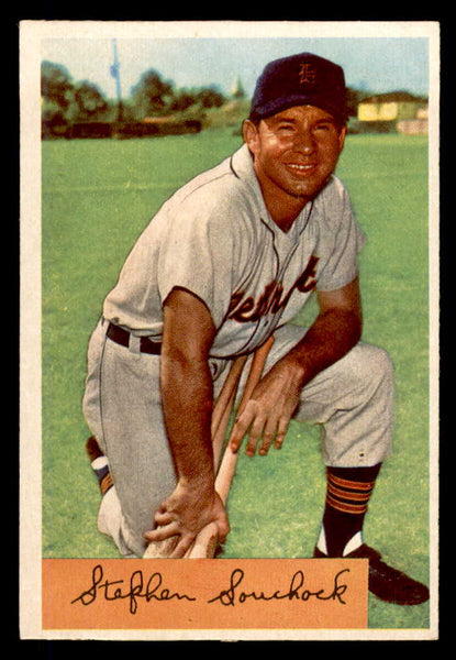 1954 Bowman Baseball #103 Steve Souchock Tigers EX-MT 557447