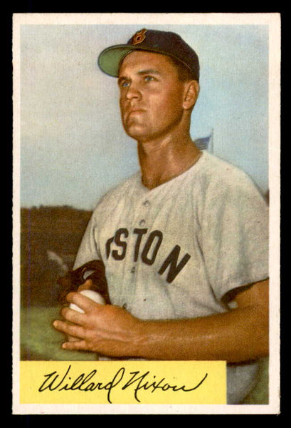 1954 Bowman Baseball #114 Willard Nixon Red Sox EX-MT 557455
