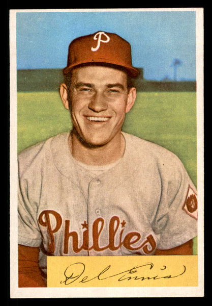 1954 Bowman Baseball #127 Del Ennis Phillies EX-MT 557465