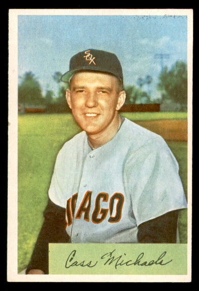 1954 Bowman Baseball #150 Cass Michaels White Sox EX-MT 557481