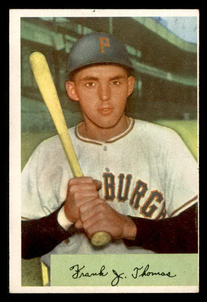 1954 Bowman Baseball #155 Frank Thomas Pirates EX-MT 557484