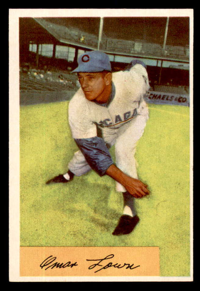 1954 Bowman Baseball #157 Turk Lown Cubs EX-MT 557486