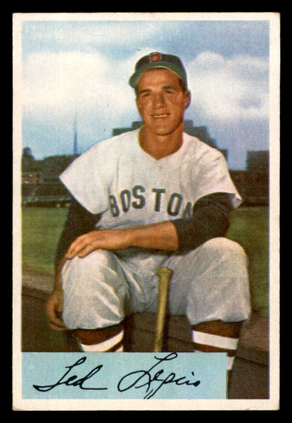 1954 Bowman Baseball #162 Ted Lepcio Red Sox EX-MT 557490