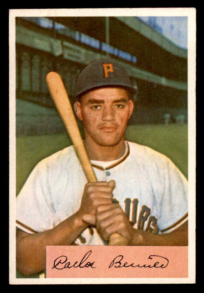 1954 Bowman Baseball #171 Carlos Bernier Pirates EX-MT 557496