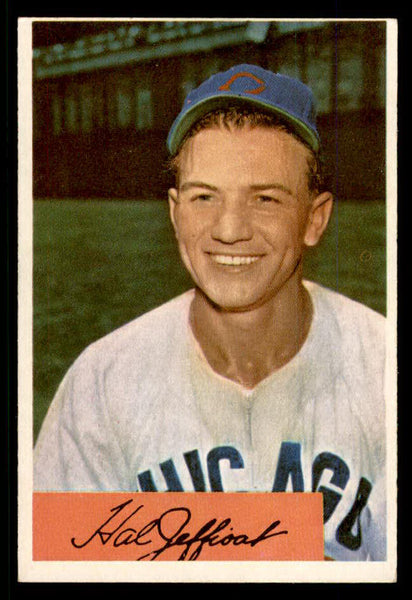 1954 Bowman Baseball #205 Hal Jeffcoat Cubs EX-MT 557522