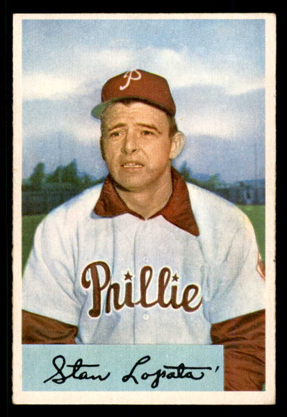 1954 Bowman Baseball #207 Stan Lopata Phillies EX-MT 557524