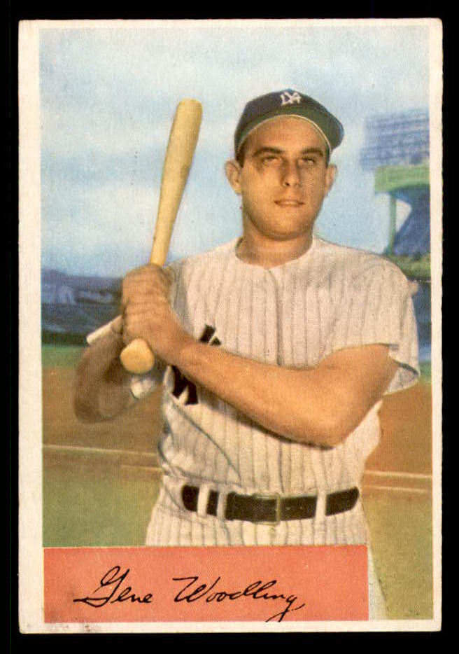 1954 Bowman Baseball #209 Gene Woodling Yankees EX-MT 557526