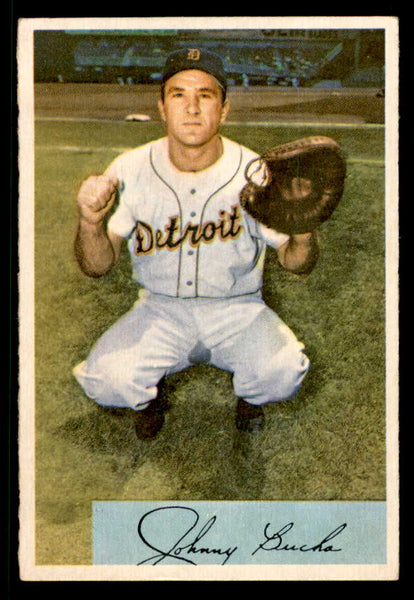 1954 Bowman Baseball #215 Johnny Bucha Tigers EX-MT 557532